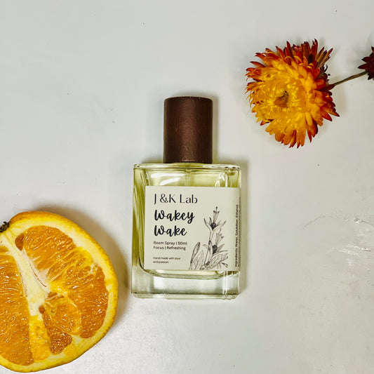 Wakey Wake Room Spray | Luxury Room Spray with Sweet Orange, Lemongrass, and Ylang Ylang