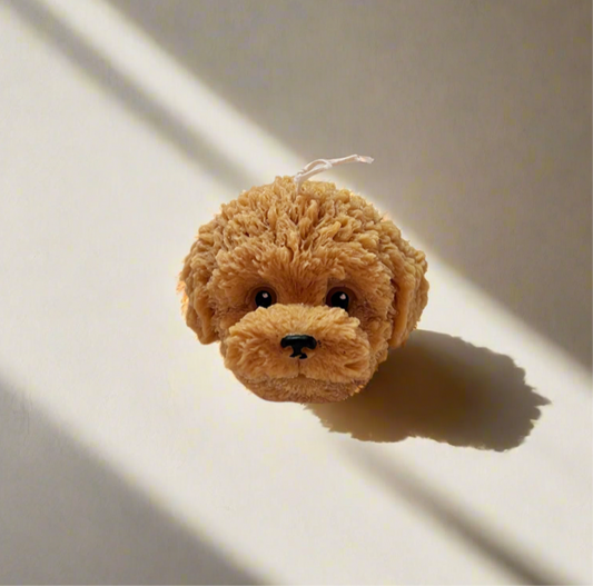 Poodle Head Pillar Candle – Perfect Gift for Dog Lovers in Melbourne